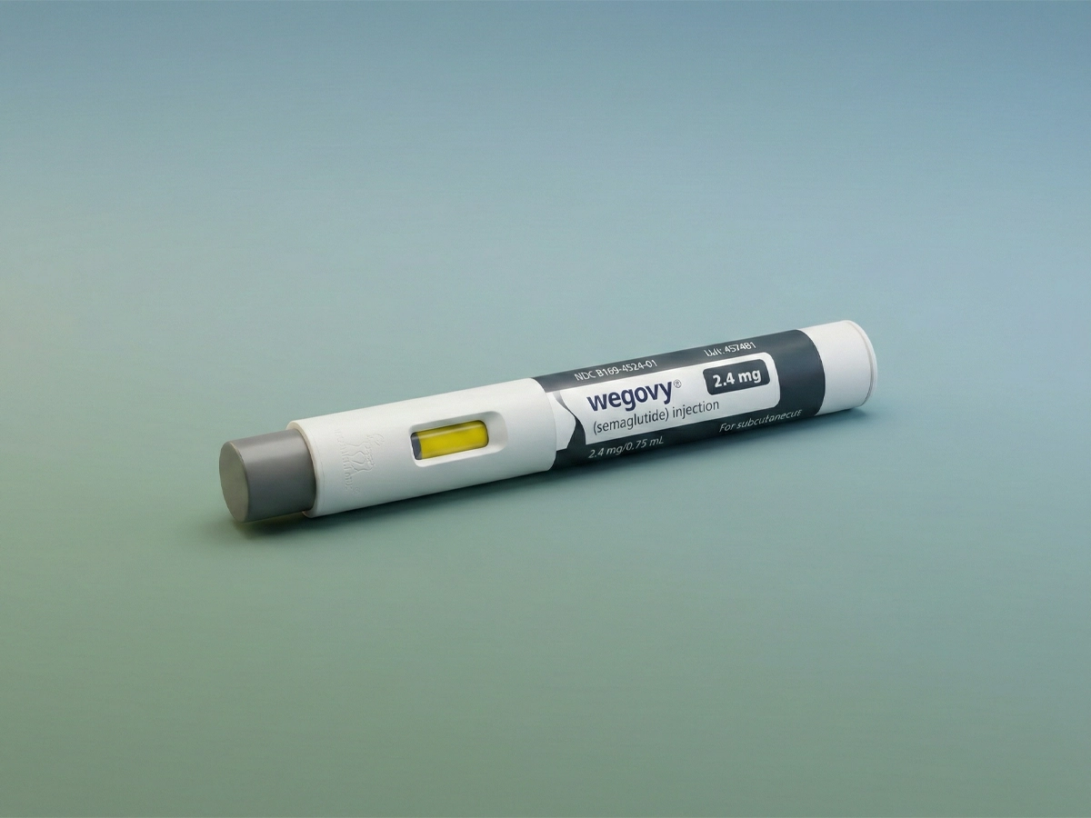 Wegovy® complete medication kit from Novo Nordisk — shipped via NovoCare