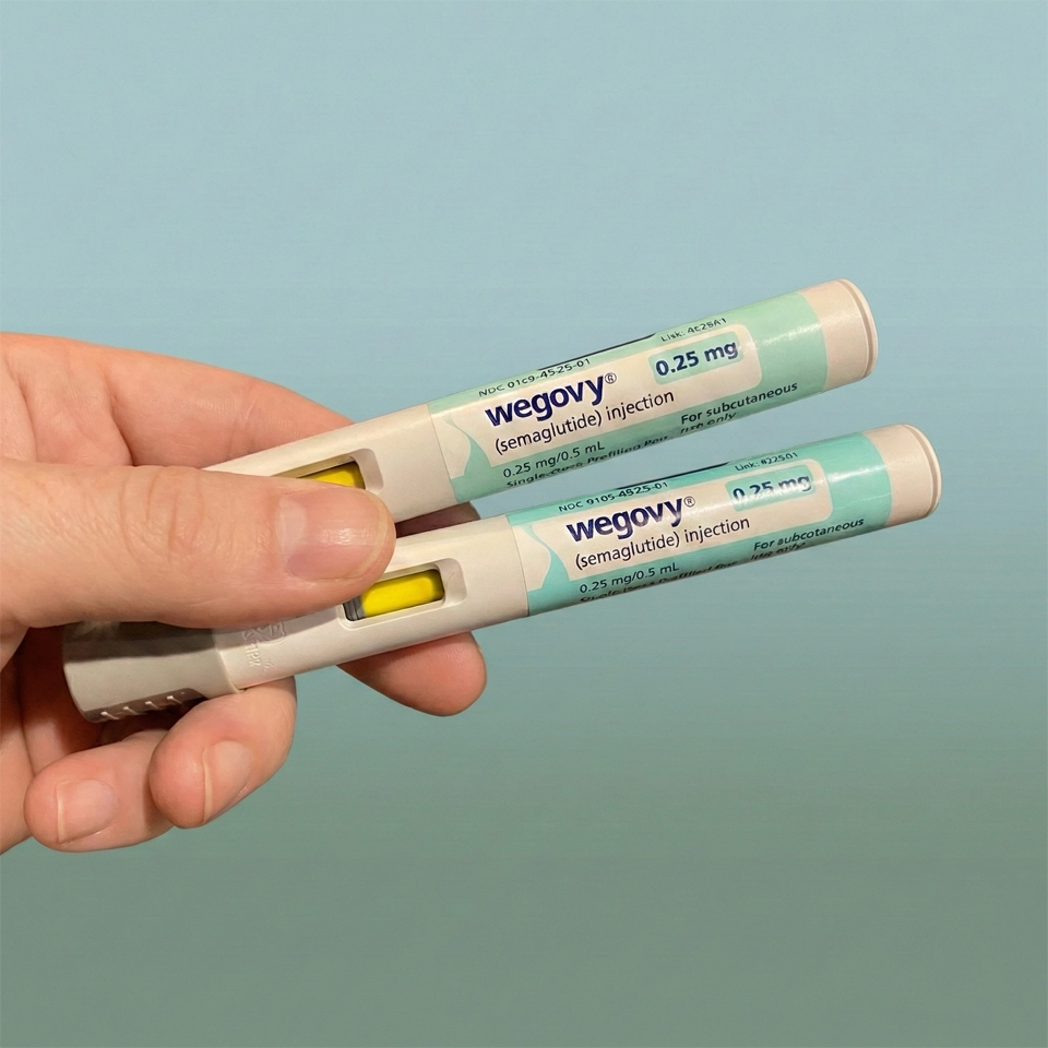 Wegovy® delivery packaging from NovoCare — shipped directly by Novo Nordisk