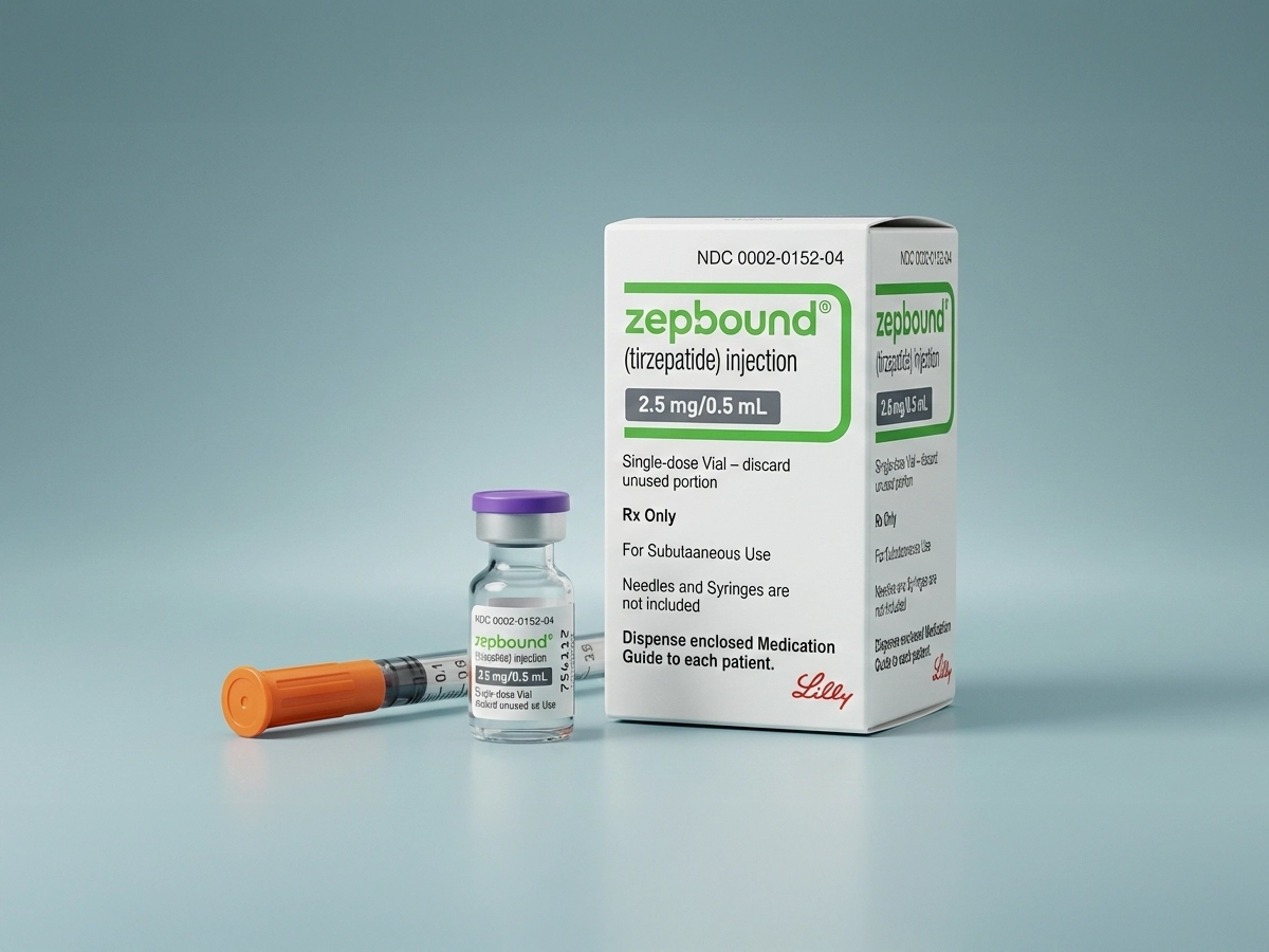 Zepbound® Vials complete medication kit from Eli Lilly — shipped via LillyDirect